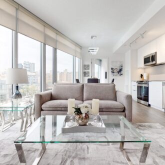 50 Power St Unit 713 -Luxurious Furnished 2 Bed, 2 Bath Condo Unit