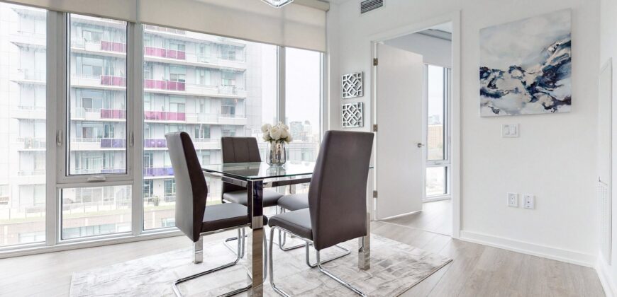 50 Power St Unit 713 -Luxurious Furnished 2 Bed, 2 Bath Condo Unit